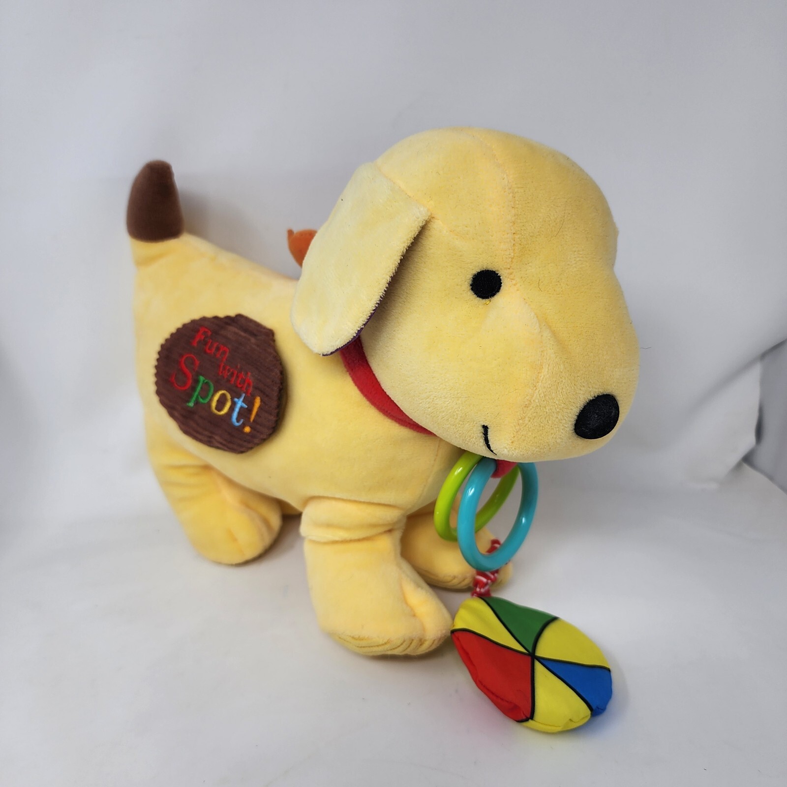 Spot the Dog Activity Toy Plush Soft Toy Stuffed Animal Rainbow Designs 10