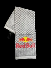 Red Bull Golf Towel / (6in x 22in) Cotton 31k Stitches