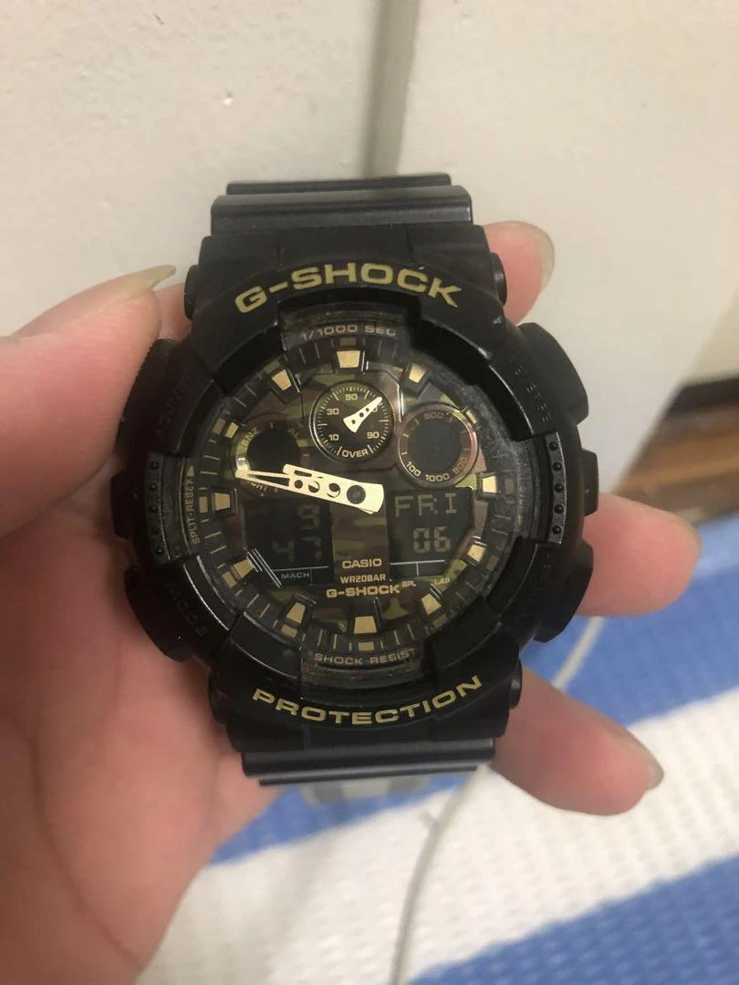 Casio G-shock GA-100CF-1A9JF Analog / Digital (1707