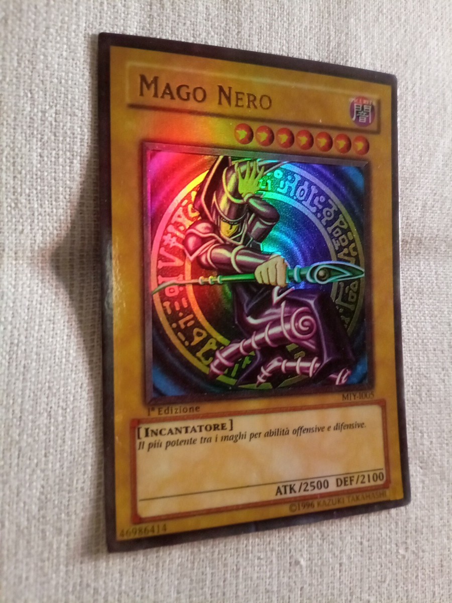 carta yu gi oh MAGO NERO ultra Rara ULTIMATE 1 Prima Edizione | eBay