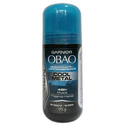 Garnier Obao COOL METAL 48H Deodorant Antiperspirant Roll-Ons Deodorants 1-Pack