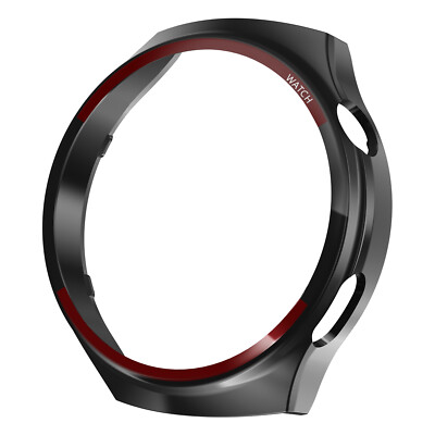 For Huawei Watch 4 pro Skeleton Watch Protective Case Cover Black PC Protective