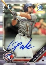 2019 BOWMAN CHROME - AUTOGRAPH - PROSPECT - CHAD SPANBERGER