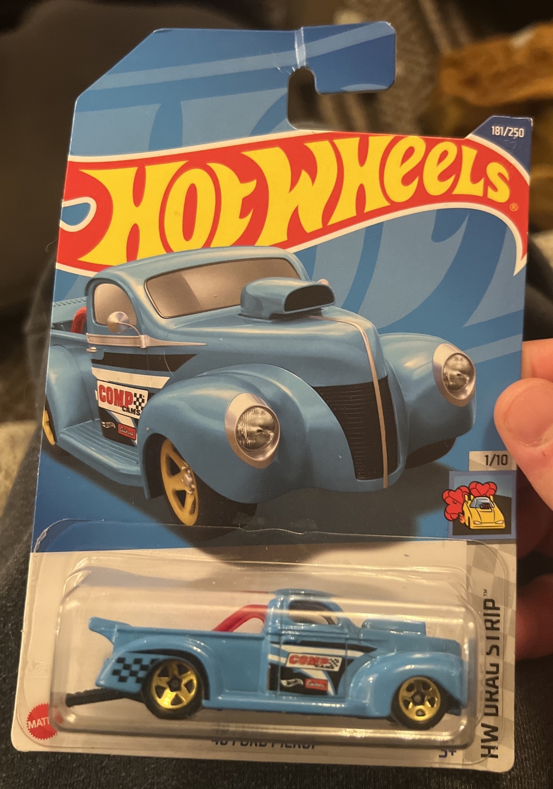 Hot Wheels - 2022 HW Drag Strip 1/10 '40 Ford Pickup 181/250 (BBHCV92)
