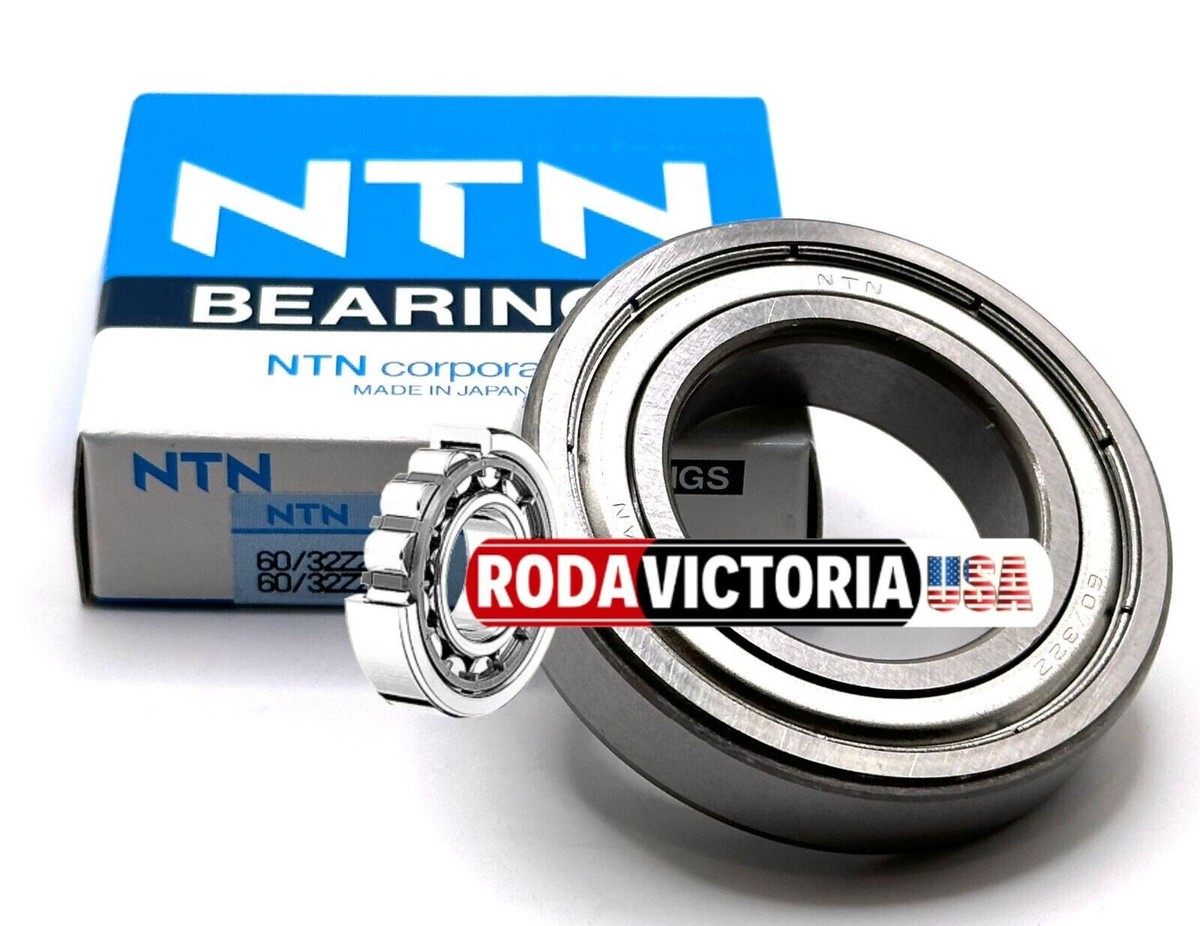 NTN JAPAN 60/32 ZZ/2AS DEEP GROOVE BALL BEARING, METAL SHIELDED