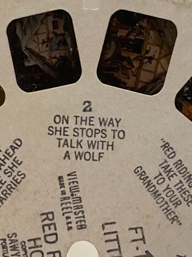 VTG View Master Reel FT-1 Little Red Riding Hood - Picture 9 of 9