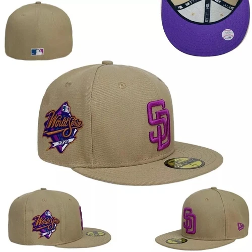 Neu San Diego Padres Baseball Ära Mütze 59FIFTY eng anliegende Mütze -5950-2 - Bild 23 von 44