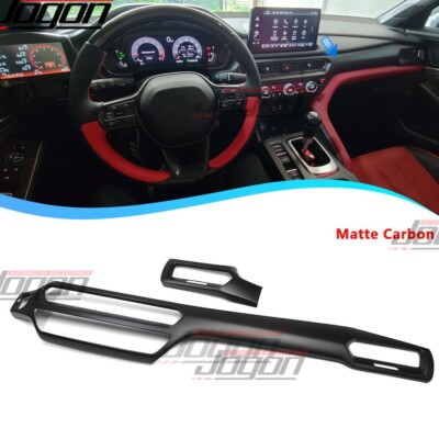 Matte Carbon For Acura Integra DE4 A-Spec 2023+ Console Dashboard Panels AC Vent