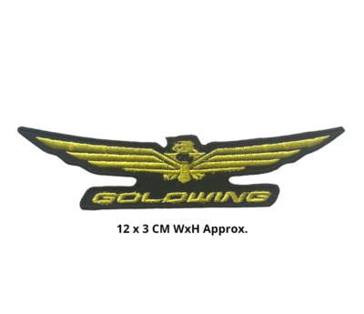 Honda Gold Wing Motorsports super bestickt Bügelbild Aufnäher Patch Batch N-294