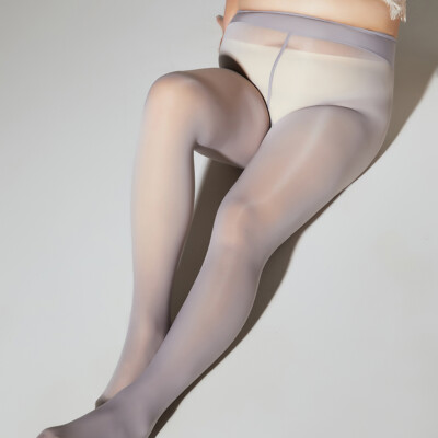Collant da donna calze a vita alta trasparenti collant elastici