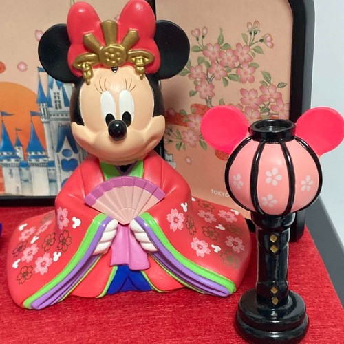 Tokyo Disney Resort Mickey & Minnie Hina Doll Doll's Festival Figurine Japan - Picture 5 of 20