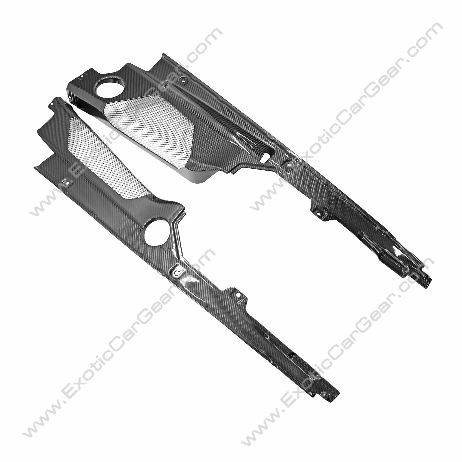 Lamborghini Gallardo Coupe Carbon Fiber 5 Piece Engine Bay Set