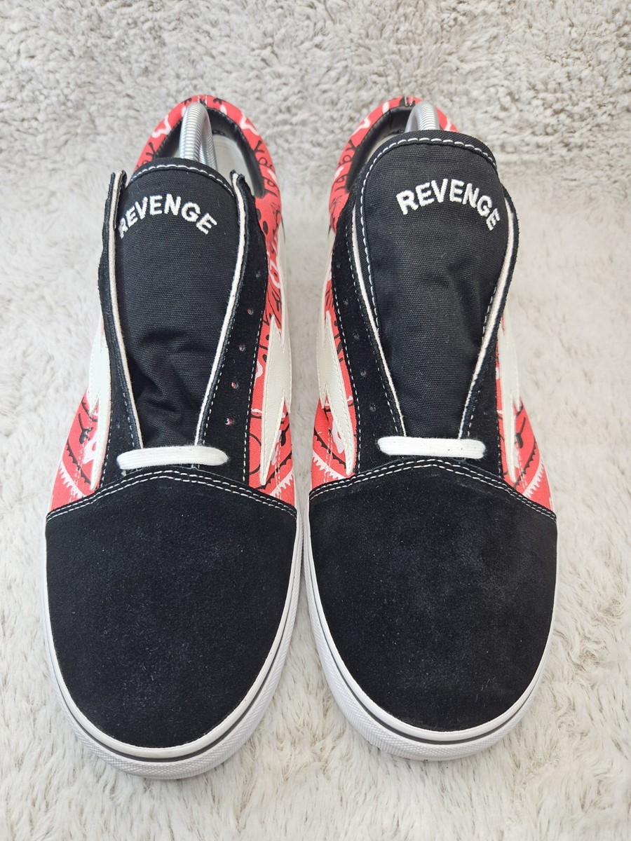 Size 14 Revenge X Storm Ian Conner Low Top Red Rag for sale