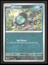 Shroodle 145/193 Common SV02: Paldea Evolved Pokemon tcg Card CB-1-2-C-40