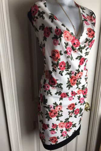 Chesley Stretch Sleeveless Floral Dress 