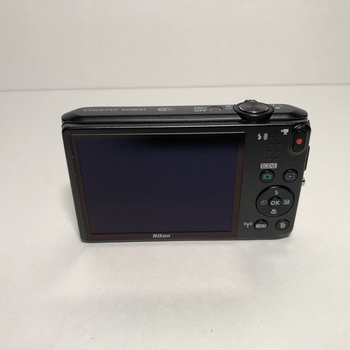 Nikon Coolpix S6800 Digital Camera Black 16.0MP *Damaged Nikon Coolpix S6800 Digital Camera Black 16.0MP *Damaged