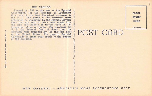 Lot of 5 The Cabildo, New Orleans, Louisiana Vintage PCs. See Images! - Picture 11 of 11