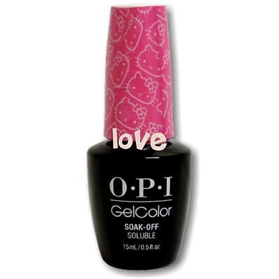 OPI Gel Nail Polish 0.5fl.oz UV/LED Gel Color GC H87- Super Cute In Pink