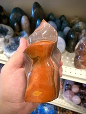 Polychrome Jasper Rock Healing Crystals Yoga Reiki Meditation Decor 6x3" ZENDA