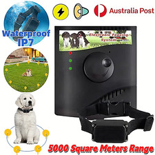 Electronic Dog Fence System Anti Bark Training Collar Electric Pet Containment