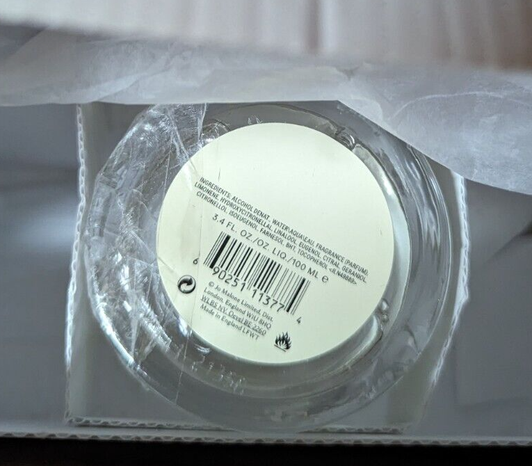 JO MALONE Bitter Mandarin Cologne FragranceSpray Unisex Citrus 3.4
