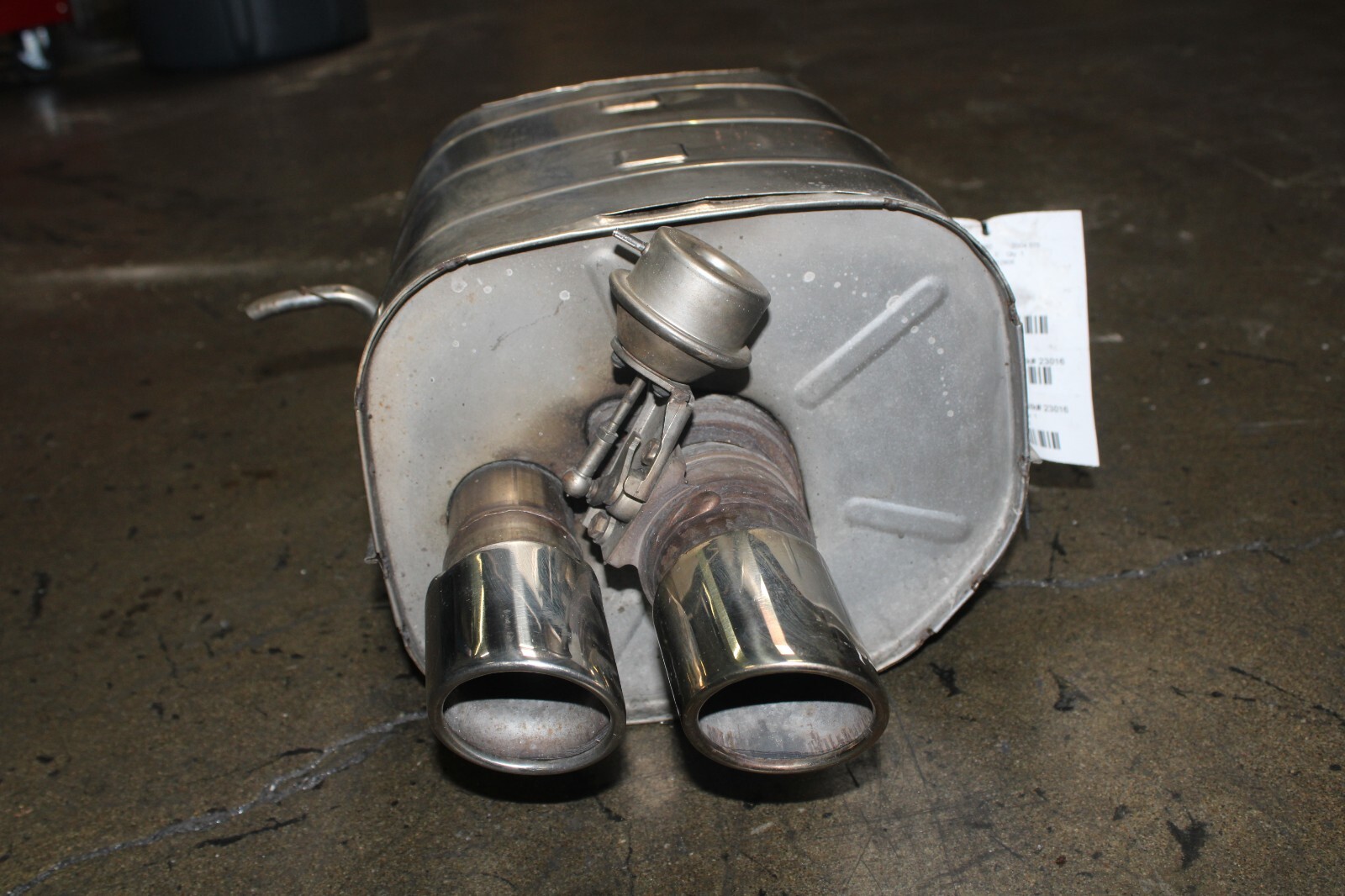 Ferrari 575, LH, Left, Rear Muffler, Used, P/N 212806