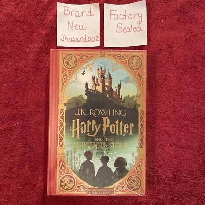 Harry Potter and the Sorcerer's Stone Minalima Ed. Factory Sealed Ships Free!