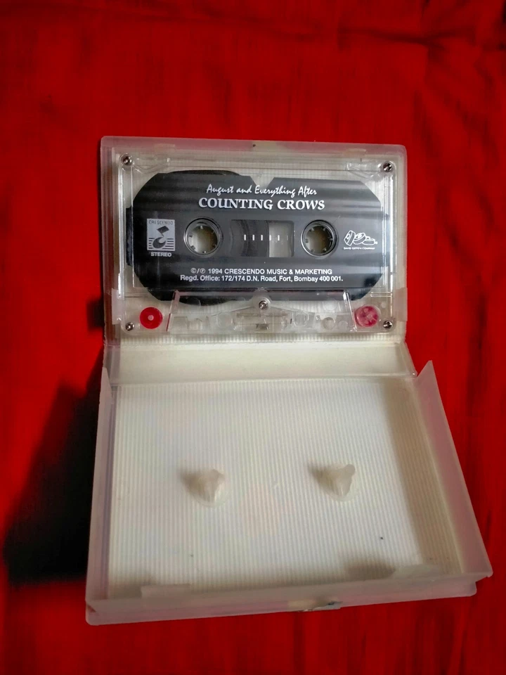 Counting Crows August And Everything After RARE Cassette tape INDIA Clamshell - Image 4 of 4