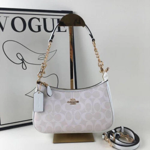 Borsa a tracolla Coach Teri 2 vie CA548 firma tela pelle liscia outlet Giappone