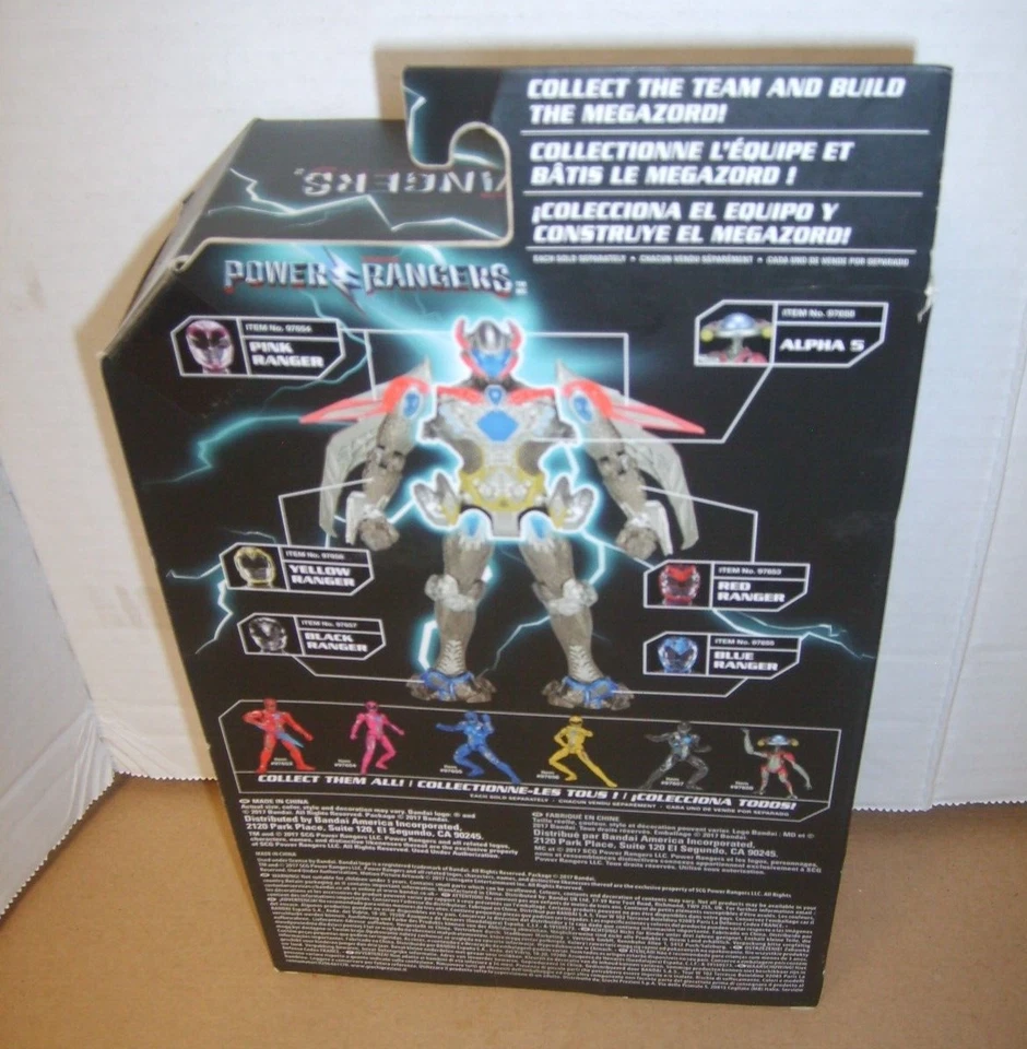 POWER RANGERS Legacy Collection Alpha 5 JUGUETES R EE. UU. Exclusivo BAF Megazord NUEVO 17 Foto 3 de 3