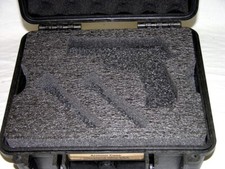 Sig Sauer P226 226 320 foam kit fits Harbor Freight Apache 2800 case +nameplate
