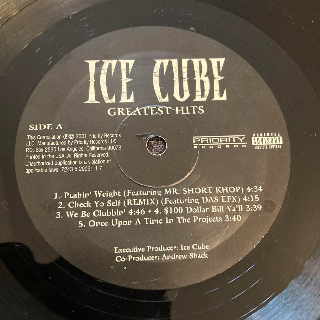 Greatest Hits by Ice Cube (Vinyl, Dec-2001, Priority Records) for