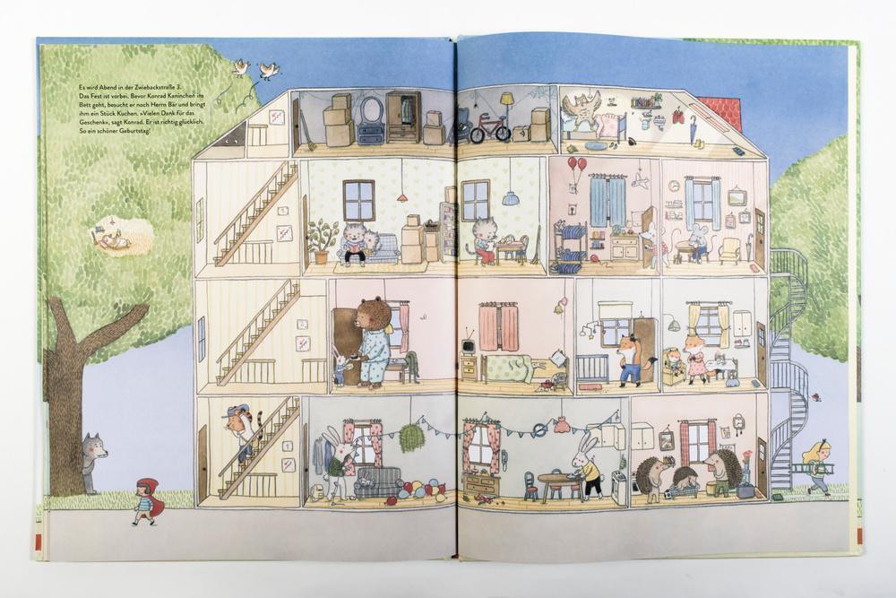 Thumbnail - In Unserem Großen Haus | Vierfarbiges Bilderbuch | Marianne Dubuc |