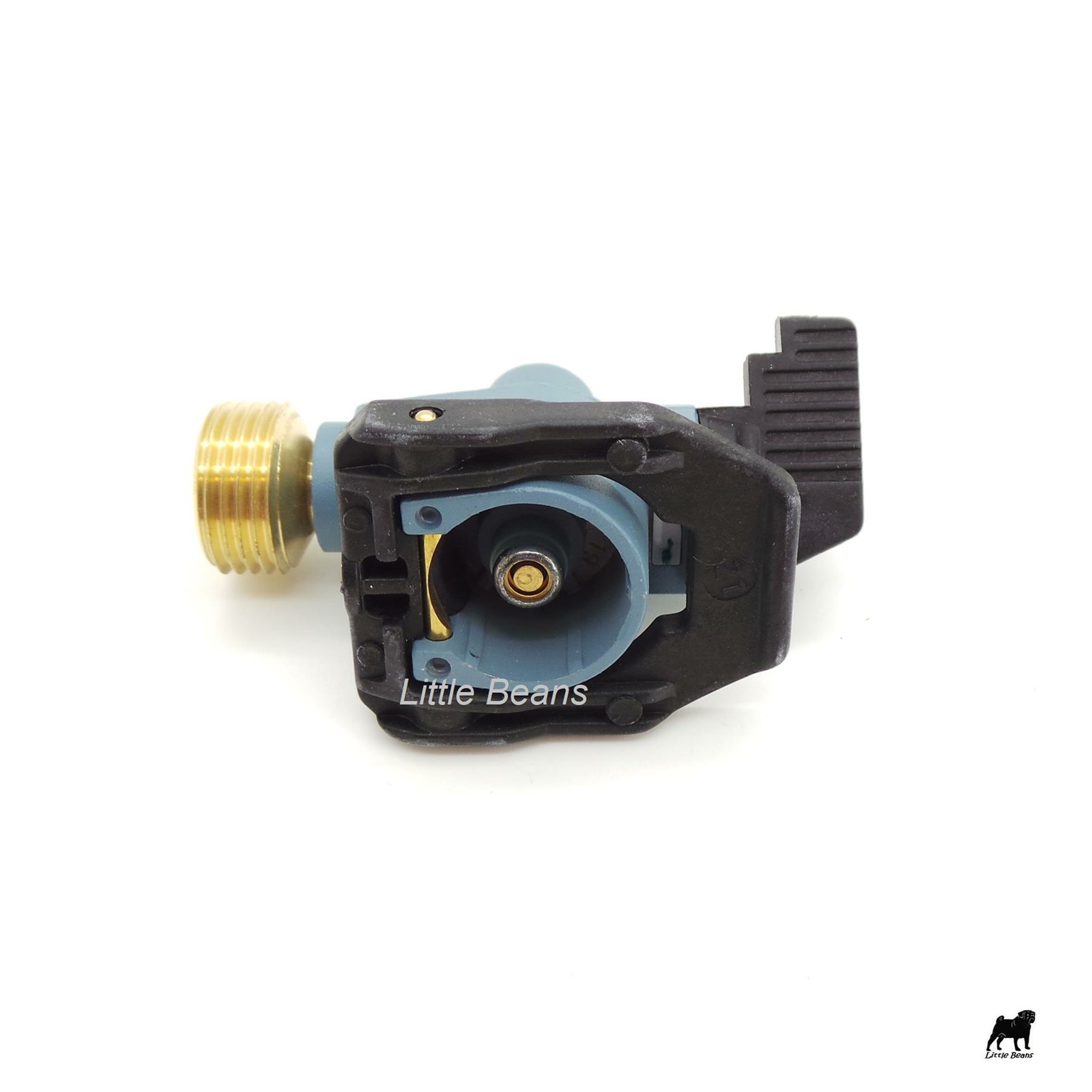 21mm Clipon Gas Bottle Adaptor Butane Pigtail 109 Male Outlet Calor