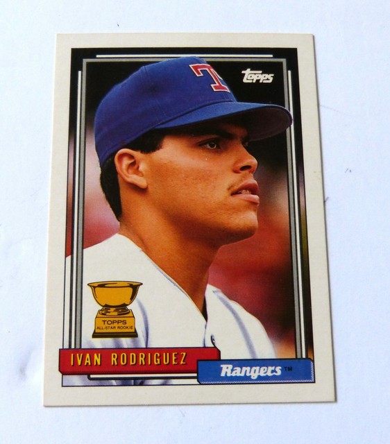 Ivan Rodriguez Rookie Card Cards Blog