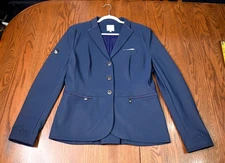 Samshield, New, Victorine show jacket hunt coat, navy, 46 (~USA 14/16)