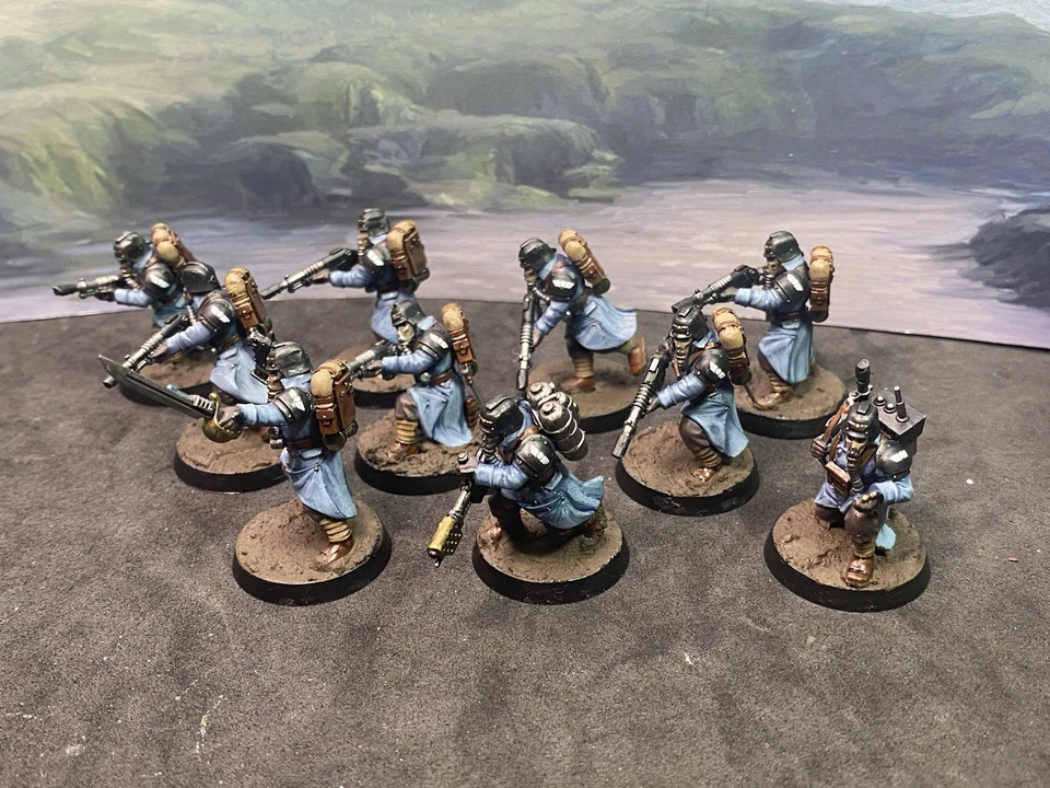 Warhammer 40K DPS painted Astra Militarum Death Korps of Krieg SK6975 - Image 2 of 4