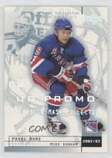 2002-03 Mask Collection Teammates UD Promo Pavel Bure Mike Dunham #57 HOF 7ez