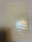 Aprilm17 1863 Washington Letter To Brother Civil War Era