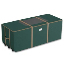 Elf Stor 83-DT5171 12ft Christmas Tree Storage Bag Green Canvas Tote w/ Wheels