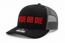 Custom Embroidered RideOrDie Richardson 112 Trucker Hat
