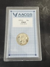 1970 S AACGS Proof 69 Kennedy Half Dollar, United States of America PR69 50C