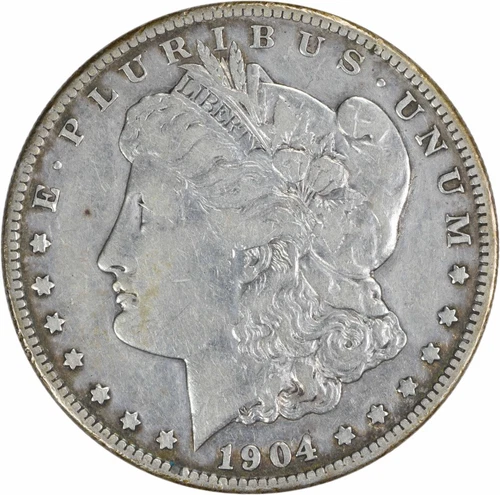 1904-S Morgan Silver Dollar VF Uncertified #152