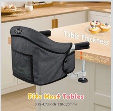 Baby Hanging Chair, Black, New Holds Up To 37 Lbs