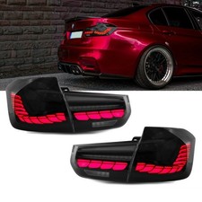 Set LED dynamische Blinker R�ckleuchten Smoke 4 OLED passt f�r BMW 3er F30 F35