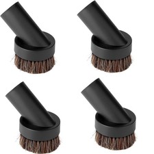 Soft Bristle Vacuum Round Brush Attachment - 4 pack - Universal