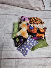 Halloween Mini Handmade Cat/Kitten Catnip Toy, Organic Catnip, Value Bag Of 10