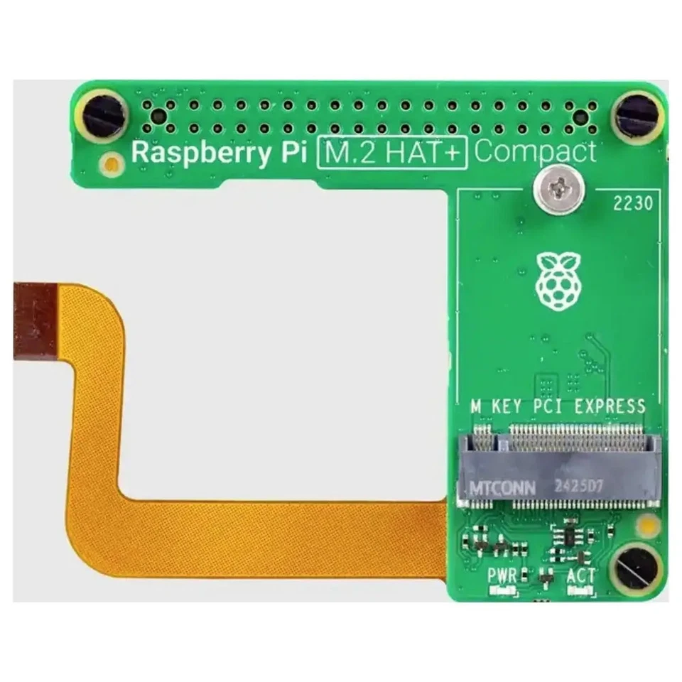 Raspberry Pi® M.2 HAT+ Compact Platine d'extension Raspberry Pi® - Photo 4/4