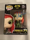 Uma Thurman Signed Poison Ivy #531 Batman Funko w/ Beckett COA & Armor