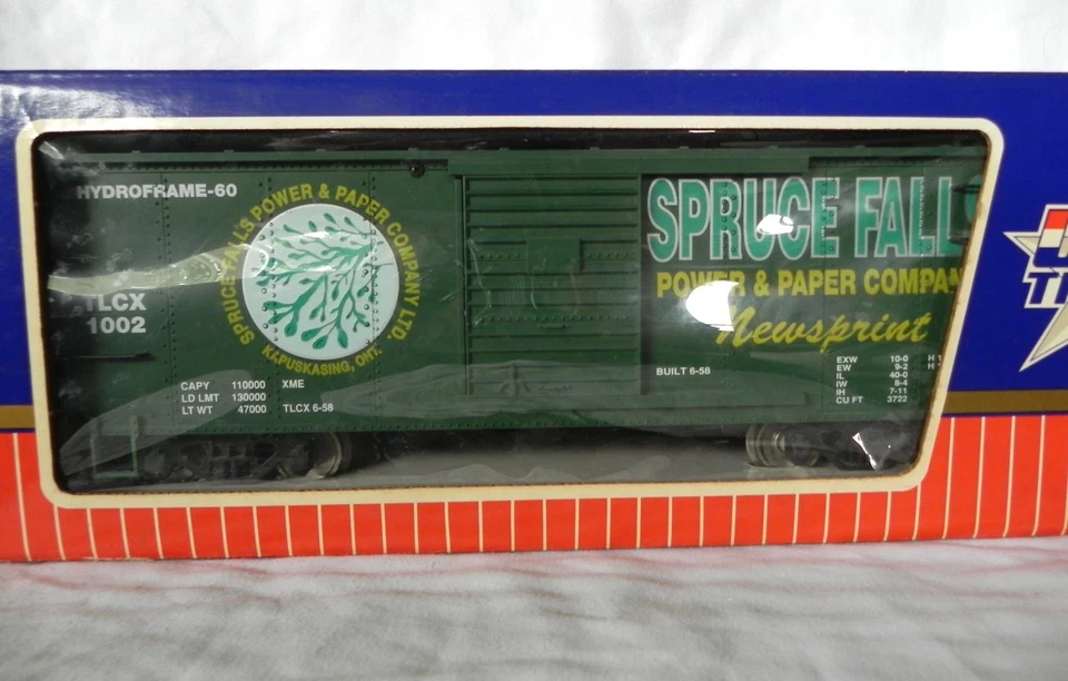 USA Trains SPRUCE FALLS POWER & PAPER COMPANY Newsprint Box Car (G Scale) - Image 3 of 4
